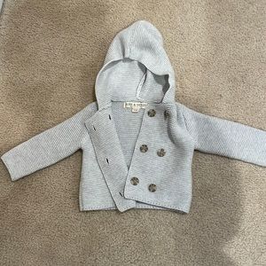 Hope & Henry hooded Button Sweater